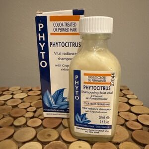 Phyto Phytocitrus vital radiance Shampoo color treated or permed hair 1.6 oz